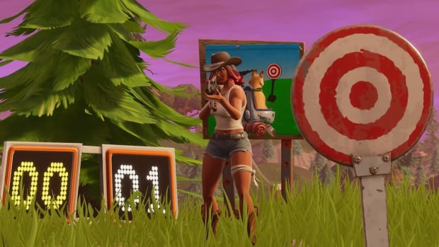Fortnite shooting gallery